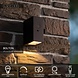 Lucide BOLTON - Wandleuchte - Solar - LED Dimb. - 1x1W 2850K/3150K - IP54 - Tag/Nacht-Sensor - Schwarz Lucide BOLTON - Wandleuchte - Solar - LED Dimb. - 1x1W 2850K/3150K - IP54 - Tag/Nacht-Sensor - Schwarz