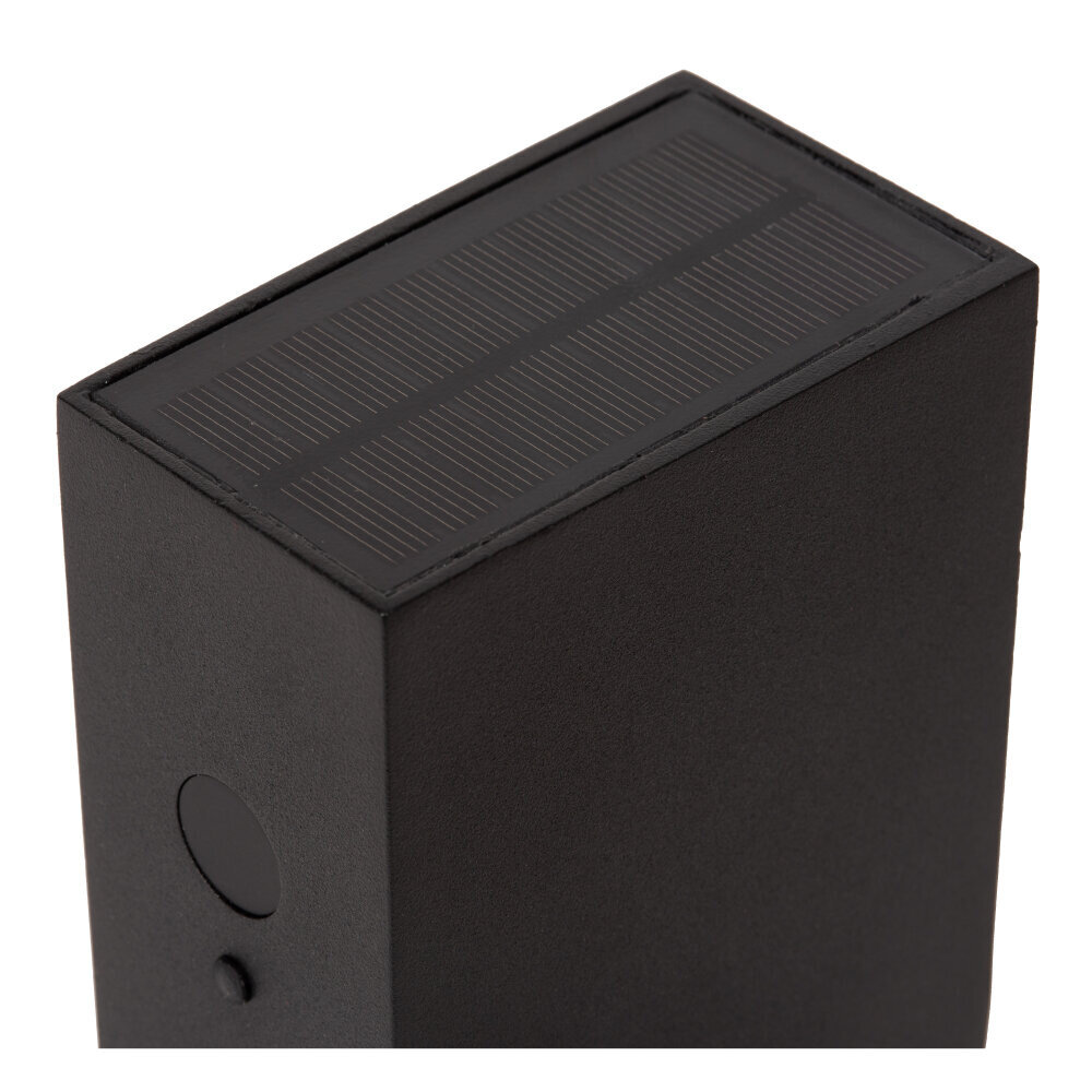 Lucide BOLTON - Wandleuchte - Solar - LED Dimb. - 1x1W 2850K/3150K - IP54 - Tag/Nacht-Sensor - Schwarz Lucide BOLTON - Wandleuchte - Solar - LED Dimb. - 1x1W 2850K/3150K - IP54 - Tag/Nacht-Sensor - Schwarz