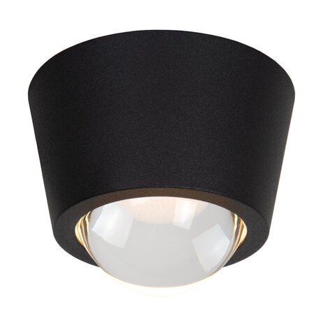 Lucide RIGON - Deckenleuchte - Ø 9 cm - LED - 1x6W 3000K - Schwarz Lucide RIGON - Deckenleuchte - Ø 9 cm - LED - 1x6W 3000K - Schwarz