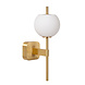 Lucide ELDA - Wandleuchte Badezimmer - 1xG9 - IP44 - Mattes Gold / Messing Lucide ELDA - Wandleuchte Badezimmer - 1xG9 - IP44 - Mattes Gold / Messing