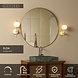 Lucide ELDA - Wandleuchte Badezimmer - 1xG9 - IP44 - Mattes Gold / Messing Lucide ELDA - Wandleuchte Badezimmer - 1xG9 - IP44 - Mattes Gold / Messing