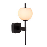 Lucide ELDA - Wandleuchte Bad - 1xG9 - IP44 - Schwarz