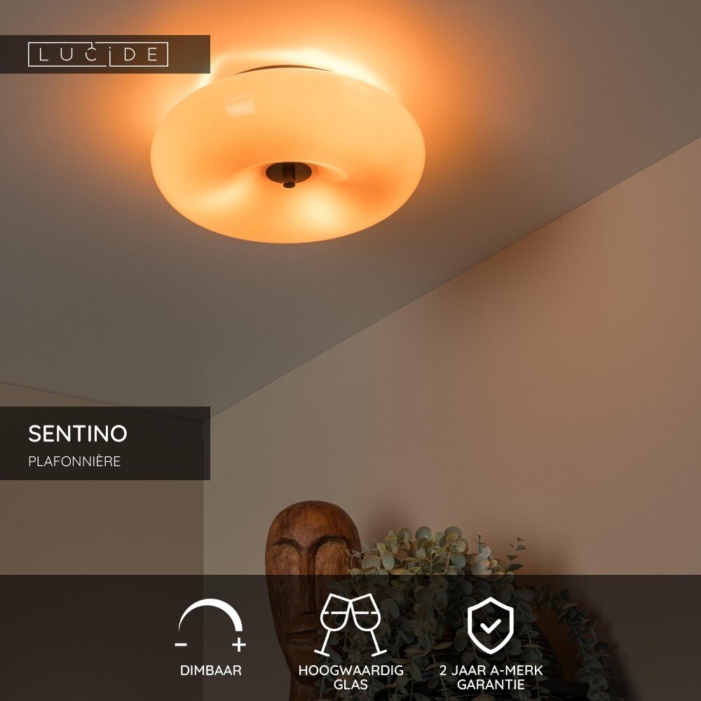 Lucide SENTINO - Deckenleuchte - Ø 30 cm - 3xG9 - Orange Lucide SENTINO - Deckenleuchte - Ø 30 cm - 3xG9 - Orange