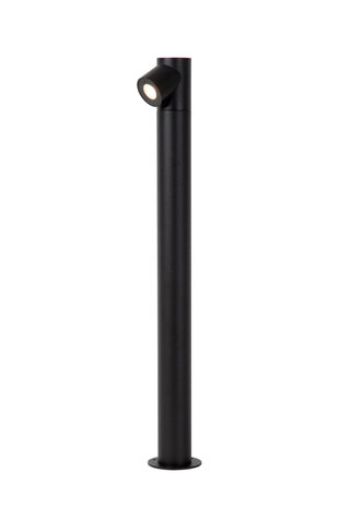 Lucide IBAMBA - Sockellampe - LED - 1x6W 3000K - IP65 - Schwarz