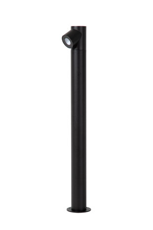 Lucide IBAMBA - Sockellampe - LED - 1x6W 3000K - IP65 - Schwarz