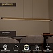 Lucide Premium GRIFFITH - Hängeleuchte - LED Dimb. - CCT - 1x33W 2700K/4000K - Bronze