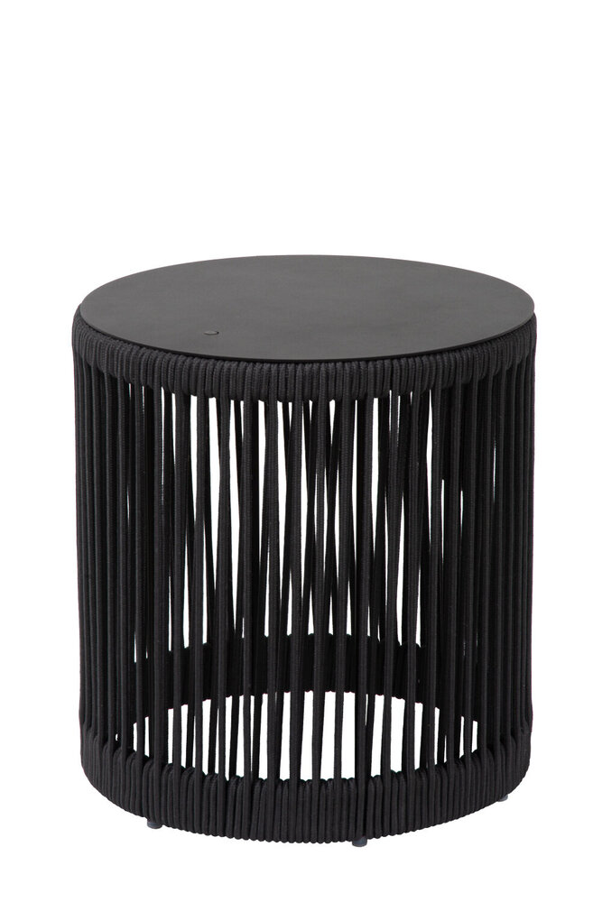 Lucide PINGI - Wiederaufladbare Stehleuchte Innen/Außen - Batterie/Batterie - Ø 33,5 cm - LED 3 StepDim - 1x3W 3000K - IP44 - Schwarz