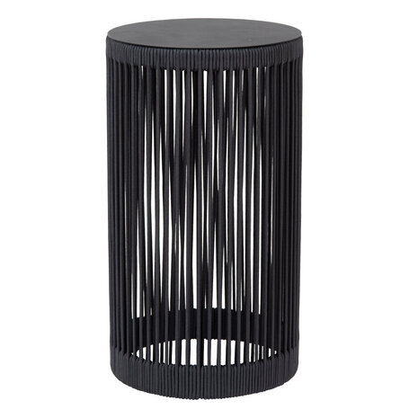 Lucide PINGI - Wiederaufladbare Stehleuchte Innen/Außen - Batterie/Batterie - Ø 33,5 cm - LED 3 StepDim - 1x3W 3000K - IP44 - Schwarz