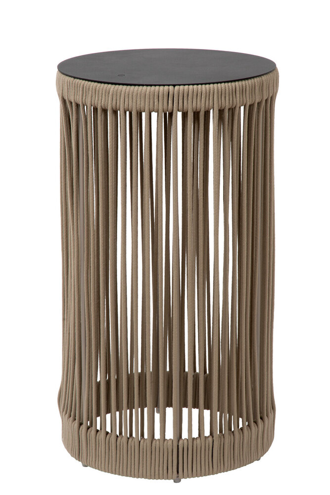 Lucide PINGI - Wiederaufladbare Stehleuchte Innen/Außen - Batterie/Batterie - Ø 33,5 cm - LED 3 StepDim - 1x3W 3000K - IP44 - Taupe Lucide PINGI - Wiederaufladbare Stehleuchte Innen/Außen - Batterie/Batterie - Ø 33,5 cm - LED 3 StepDim - 1x3W 3000K - IP44 - Taupe