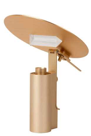 Lucide Premium FITS - Tischleuchte - Ø 20 cm - LED - 1x7W 3000K - Mattes Gold / Messing Lucide Premium FITS - Tischleuchte - Ø 20 cm - LED - 1x7W 3000K - Mattes Gold / Messing