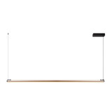 Lucide Premium BRAGA - Hängeleuchte - LED Dimb. - CCT - 1x36W 2700K/4000K - Kaffee