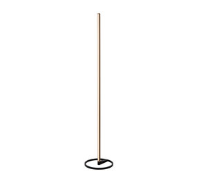 Lucide Premium BRAGA - Stehleuchte - Ø 30 cm - LED Dimb. - CCT - 1x22W 2700K/4000K - Kaffee