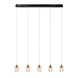 Lucide BERLIANE - Hängeleuchte - LED Dimb. - 5x4W 2700K - Mit austauschbarem LED-Modul - Transparent Lucide BERLIANE - Hängeleuchte - LED Dimb. - 5x4W 2700K - Mit austauschbarem LED-Modul - Transparent