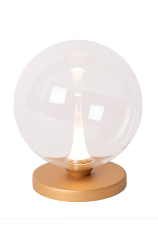Lucide Premium GISELA - Tischleuchte - Ø 16 cm - LED Dimb. - 1x5W 2700K - Transparent