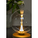 Lucide Premium GISELA - Tischleuchte - Ø 16 cm - LED Dimb. - 1x5W 2700K - Transparent