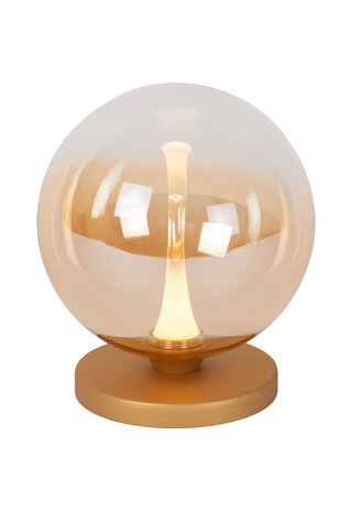 Lucide Premium GISELA - Tischleuchte - Ø 16 cm - LED Dimb. - 1x5W 2700K - Bernstein Lucide Premium GISELA - Tischleuchte - Ø 16 cm - LED Dimb. - 1x5W 2700K - Bernstein