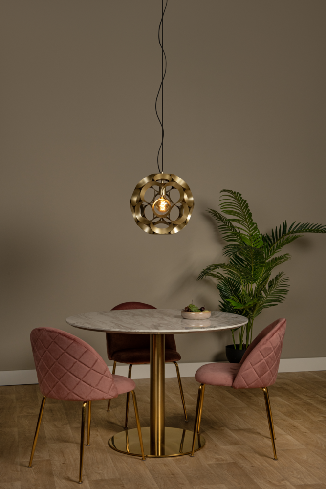 Lucide HANNELORE - Hängeleuchte - Ø 40 cm - 1xE27 - Matt Gold / Messing Lucide HANNELORE - Hängeleuchte - Ø 40 cm - 1xE27 - Matt Gold / Messing