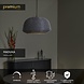 Lucide Premium MADUKA - Hängeleuchte - 1xE27 - Schwarz