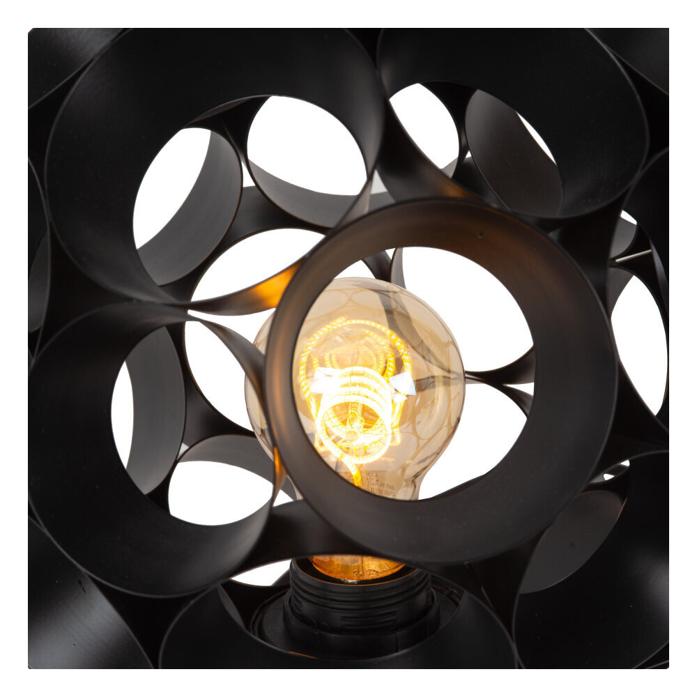Lucide HANNELORE - Tischleuchte - Ø 25 cm - 1xE27 - Schwarz Lucide HANNELORE - Tischleuchte - Ø 25 cm - 1xE27 - Schwarz