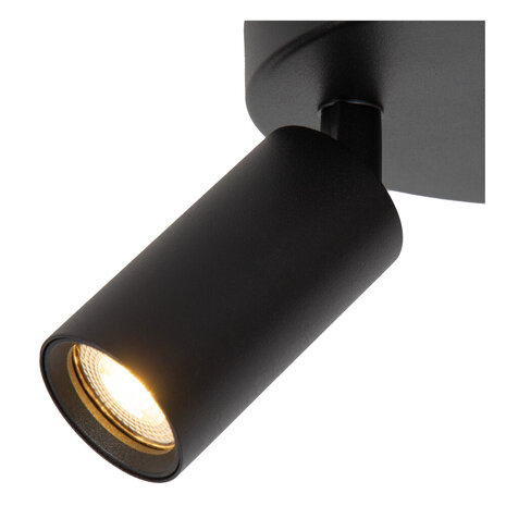 Lucide RITMO - Deckenstrahler - Ø 18 cm - 3xGU10 (MR11) - Schwarz Lucide RITMO - Deckenstrahler - Ø 18 cm - 3xGU10 (MR11) - Schwarz