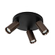 Lucide RITMO - Deckenstrahler - Ø 18 cm - 3xGU10 (MR11) - Kaffee