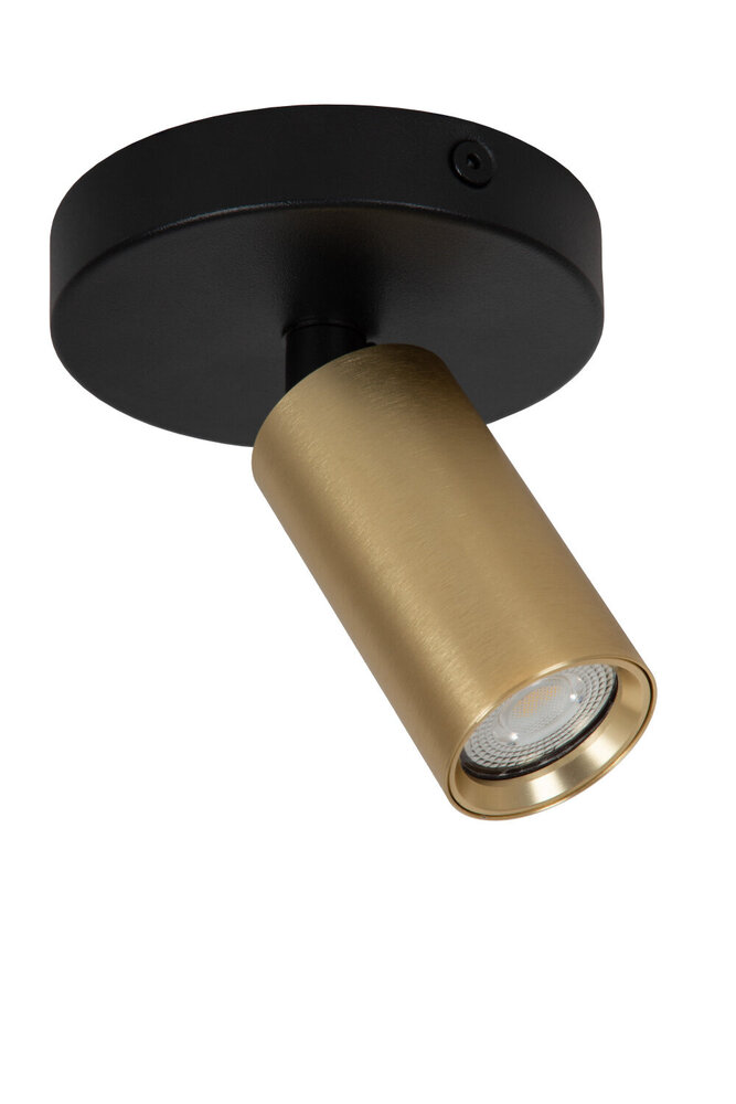Lucide RITMO - Deckenstrahler - Ø 10 cm - 1xGU10 (MR11) - Mattes Gold / Messing Lucide RITMO - Deckenstrahler - Ø 10 cm - 1xGU10 (MR11) - Mattes Gold / Messing