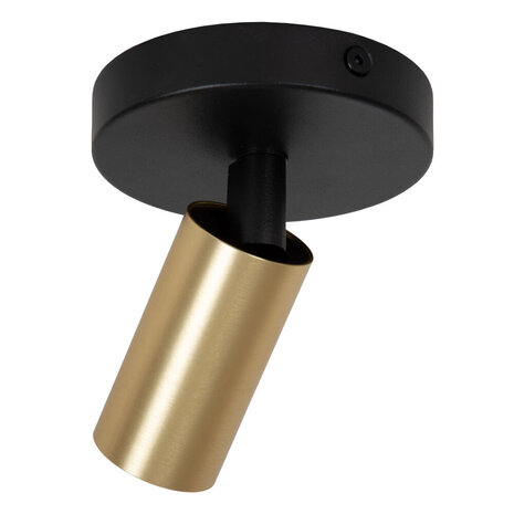 Lucide RITMO - Deckenstrahler - Ø 10 cm - 1xGU10 (MR11) - Mattes Gold / Messing Lucide RITMO - Deckenstrahler - Ø 10 cm - 1xGU10 (MR11) - Mattes Gold / Messing