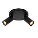 Lucide RITMO - Deckenstrahler - Ø 15 cm - 2xGU10 (MR11) - Schwarz Lucide RITMO - Deckenstrahler - Ø 15 cm - 2xGU10 (MR11) - Schwarz