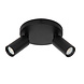 Lucide RITMO - Deckenstrahler - Ø 15 cm - 2xGU10 (MR11) - Schwarz Lucide RITMO - Deckenstrahler - Ø 15 cm - 2xGU10 (MR11) - Schwarz