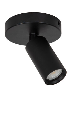 Lucide RITMO - Deckenstrahler - Ø 10 cm - 1xGU10 (MR11) - Schwarz Lucide RITMO - Deckenstrahler - Ø 10 cm - 1xGU10 (MR11) - Schwarz