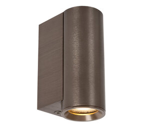 Lucide DUPLA - Wandstrahler / Wandleuchte - 1xGU10 (MR11) - Rostbraun