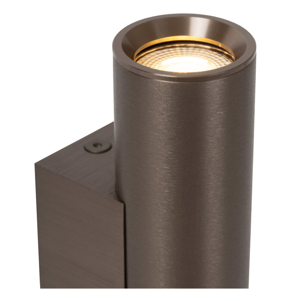 Lucide DUPLA - Wandstrahler / Wandleuchte - 2xGU10 (MR11) - Rostbraun Lucide DUPLA - Wandstrahler / Wandleuchte - 2xGU10 (MR11) - Rostbraun