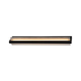 Lucide WANDA - Wandleuchte Bad - LED - 1x19W 3000K - IP44 - Schwarz