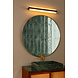Lucide WANDA - Wandleuchte Bad - LED - 1x19W 3000K - IP44 - Schwarz