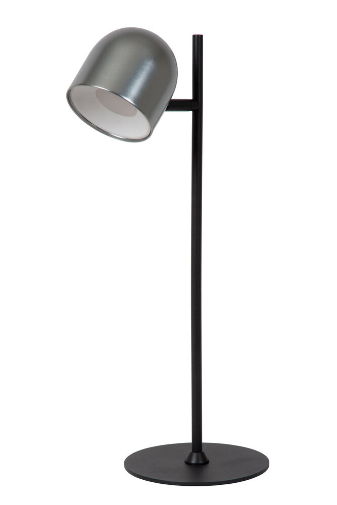 Lucide SKANSKA RECH - Wiederaufladbare Schreibtischlampe Innen/Außen - Batterie/Batterie - LED Dimb. - CCT - 1x3W 3000K/6000K - IP44 - Graueisen