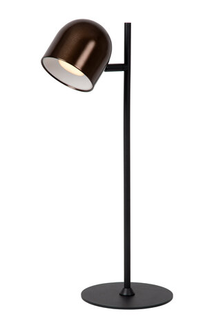 Lucide SKANSKA RECH - Wiederaufladbare Schreibtischlampe Innen/Außen - Batterie/Batterie - LED Dimb. - CCT - 1x3W 3000K/6000K - IP44 - Kaffee Lucide SKANSKA RECH - Wiederaufladbare Schreibtischlampe Innen/Außen - Batterie/Batterie - LED Dimb. - CCT - 1x3W 3000K/6000K - IP44 - Kaffee