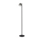 Lucide SKANSKA RECH - Wiederaufladbare Stehleuchte Innen/Außen - Batterie/Batterie - Ø 23 cm - LED Dimb. - CCT - 1x3W 3000K/6000K - IP44 - Graueisen