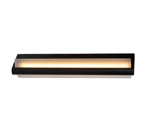Lucide WANDA - Wandleuchte Bad - LED - 1x15W 3000K - IP44 - Schwarz Lucide WANDA - Wandleuchte Bad - LED - 1x15W 3000K - IP44 - Schwarz