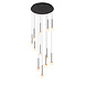 Lucide Premium CALINA - Hängeleuchte - Ø 69,9 cm - LED Dimb. - CCT - 12x7W 2200K/3300K - Schwarz Lucide Premium CALINA - Hängeleuchte - Ø 69,9 cm - LED Dimb. - CCT - 12x7W 2200K/3300K - Schwarz