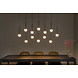 Lucide Premium CALINA - Hängeleuchte - LED Dimb. - CCT - 12x7W 2200K/3300K - Schwarz Lucide Premium CALINA - Hängeleuchte - LED Dimb. - CCT - 12x7W 2200K/3300K - Schwarz