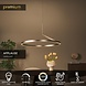 Lucide Premium APPLAUSE - Hängeleuchte - Ø 80 cm - LED Dimb. - CCT - 1x43W 2700K/4000K - Graues Eisen Lucide Premium APPLAUSE - Hängeleuchte - Ø 80 cm - LED Dimb. - CCT - 1x43W 2700K/4000K - Graues Eisen