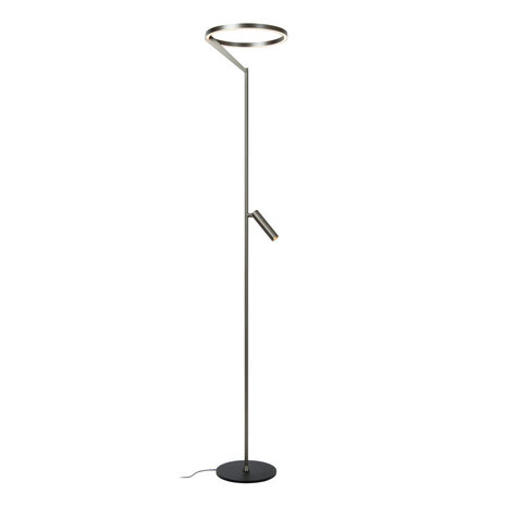 Lucide Premium APPLAUSE - Stehleuchte - Ø 33 cm - LED Dimb. - CCT - 1x20W 2700K/4000K - Graues Eisen
