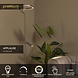 Lucide Premium APPLAUSE - Stehleuchte - Ø 33 cm - LED Dimb. - CCT - 1x20W 2700K/4000K - Graues Eisen