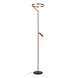 Lucide Premium APPLAUSE - Stehleuchte - Ø 33 cm - LED Dimb. - CCT - 1x20W 2700K/4000K - Kaffee Lucide Premium APPLAUSE - Stehleuchte - Ø 33 cm - LED Dimb. - CCT - 1x20W 2700K/4000K - Kaffee