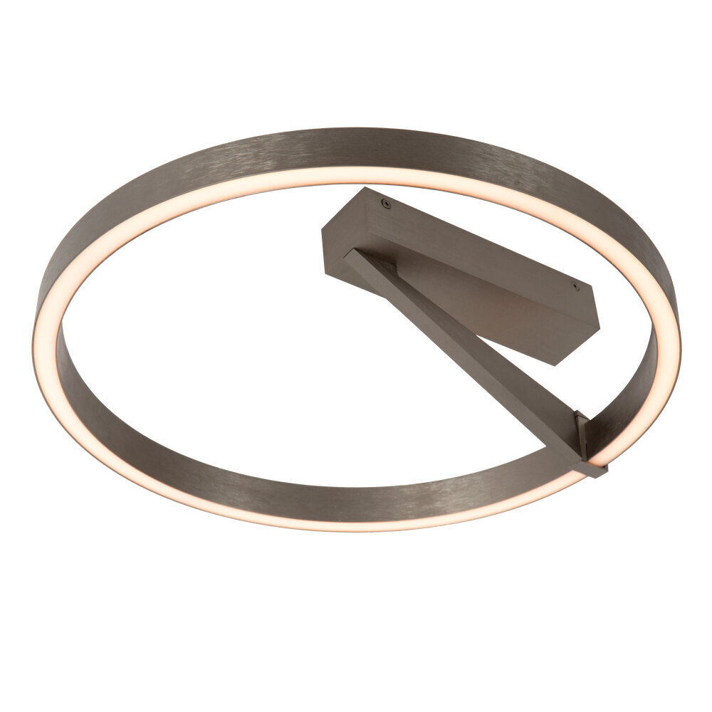 Lucide Premium APPLAUSE - Deckenleuchte - Ø 40 cm - LED Dimb. - CCT - 1x30W 2700K/4000K - Grauguss