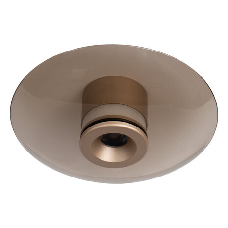 Lucide Premium SANTIAGO - Deckenleuchte - Ø 23 cm - LED Dimb. - CCT - 1x7W 2700K/4000K - Bernstein Lucide Premium SANTIAGO - Deckenleuchte - Ø 23 cm - LED Dimb. - CCT - 1x7W 2700K/4000K - Bernstein