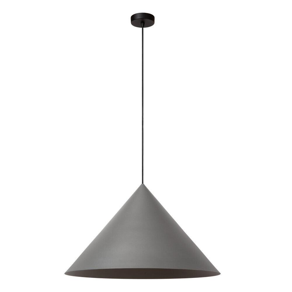 Lucide SPITZE - Hängeleuchte - Ø 60 cm - 1xE27 - Grau