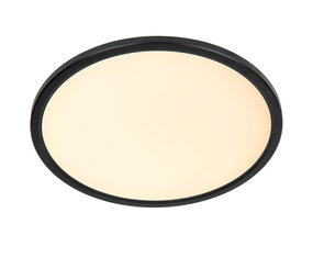 Lucide CASTOR - Deckenleuchte Innen/Außen - Ø 32 cm - LED Dimb. - CCT - 1x20W 2700K/6500K - IP44 - RGB - Opal