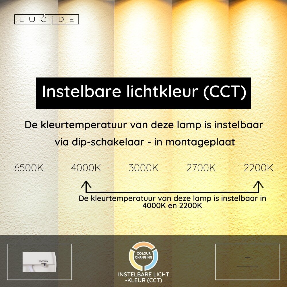 Lucide FELSTED - Hängeleuchte - LED Dimb. - Schwarz