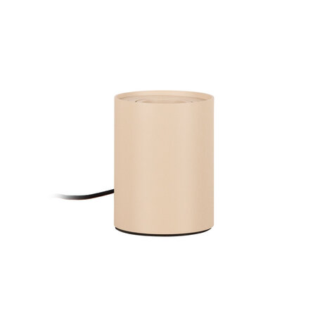 Lucide TUBE – Tischleuchte – Ø 9,6 cm – LED 3 StepDim – GU10 – 1x5W 2700K – Taupe Lucide TUBE – Tischleuchte – Ø 9,6 cm – LED 3 StepDim – GU10 – 1x5W 2700K – Taupe